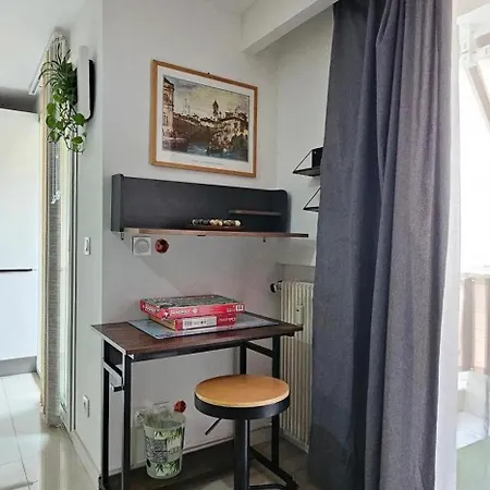 Appartement moderne à Nice, 50 m² avec balcon نيس
